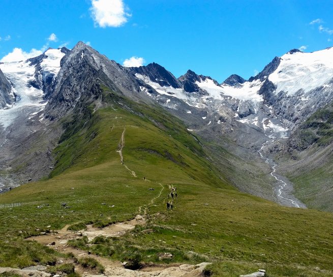 Titelbild - die österreichischen Alpen